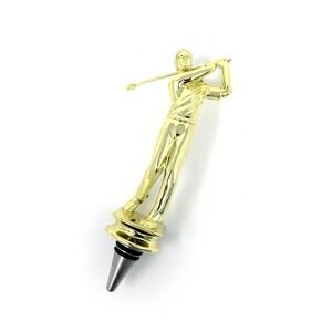 Handmade Bottle Stopper made from Repurposed Golf Trophy